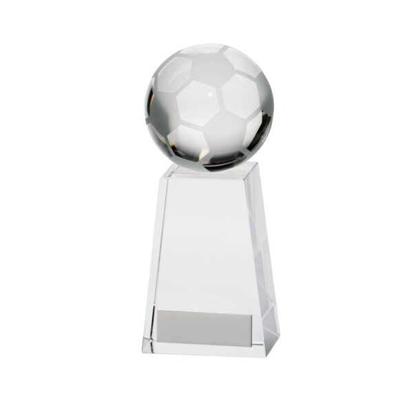 Voyager Football Crystal Award - Cornish Custom Creations