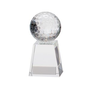 Voyager Golf Crystal Award - Cornish Custom Creations