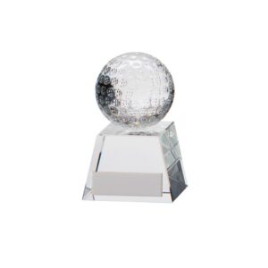 Voyager Golf Crystal Award - Cornish Custom Creations