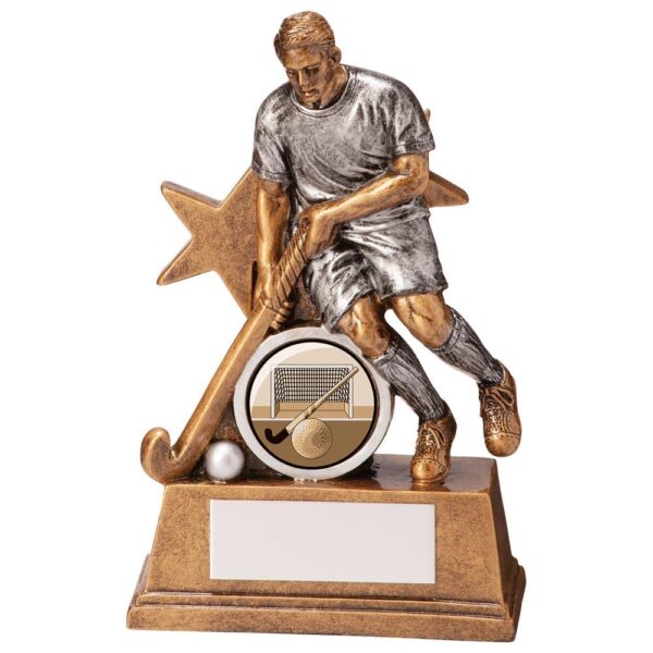 Warrior Star Hockey Male Award - Engrave Express