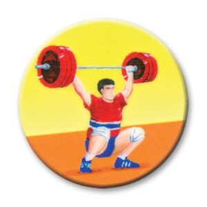 Weightlifter Clean/Jerk - Cornish Custom Creations