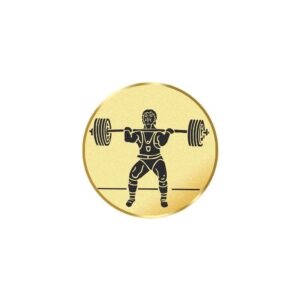 Weightlifting Gold 25mm - Cornish Custom Creations