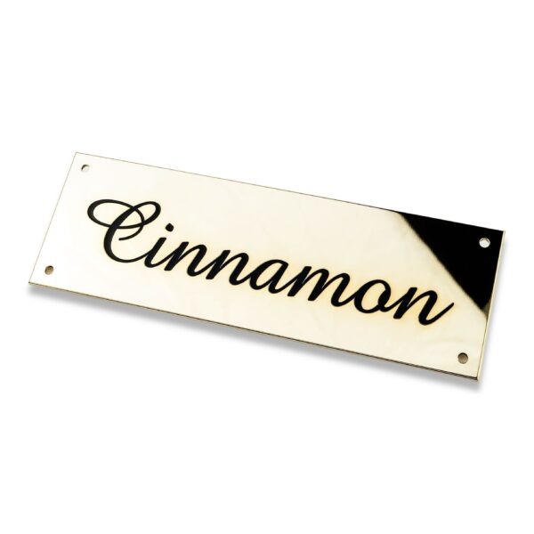 Composite Brass engraved Stable Name Plate