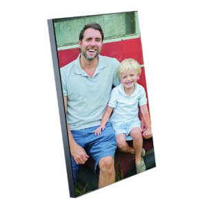 Wooden Photo Block 8''x12'' - Wall Photo Frame - Cornish Custom Creations