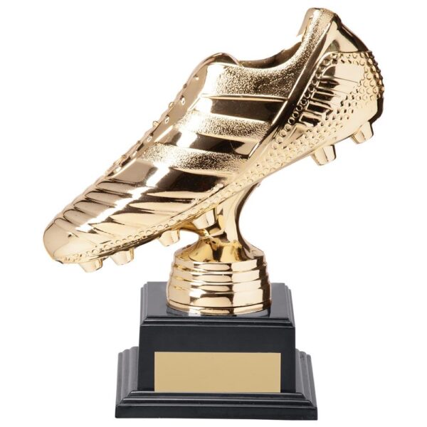 World Striker Premium Football Boot Award Gold - Cornish Custom Creations